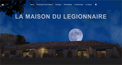 Desktop Screenshot of maison-legionnaire.com